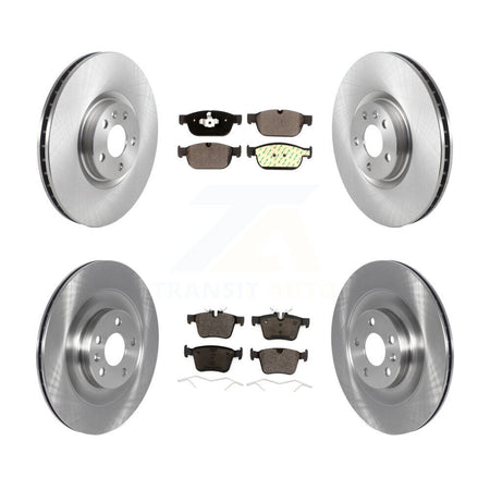 Front Rear Disc Brake Rotors And Ceramic Pads Kit For Volvo XC40 Recharge C40 K8T-105838