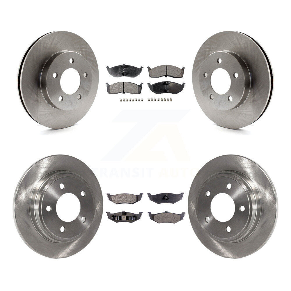 Front Rear Brake Rotor Ceramic Pad Kit For Intrepid Dodge Chrysler Concorde LHS Eagle New K8T-105865