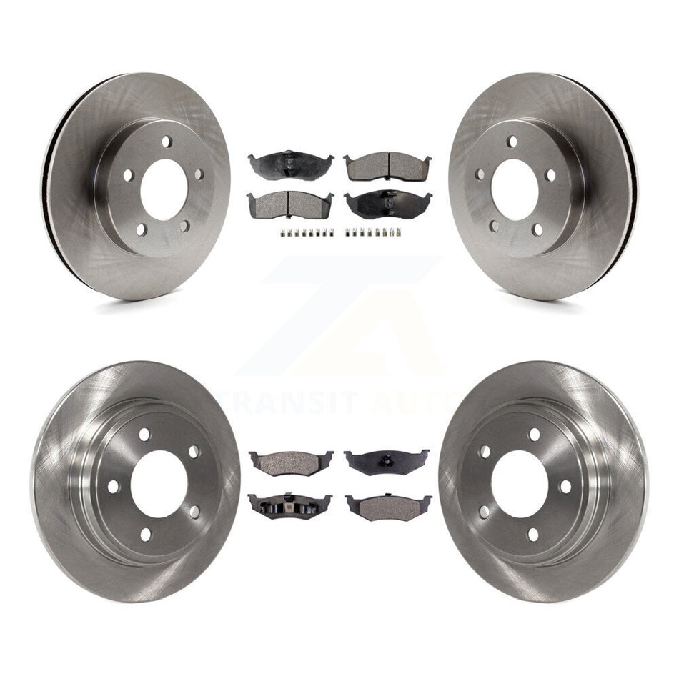 Front Rear Brake Rotor Ceramic Pad Kit For Intrepid Dodge Chrysler Concorde LHS Eagle New K8T-105865