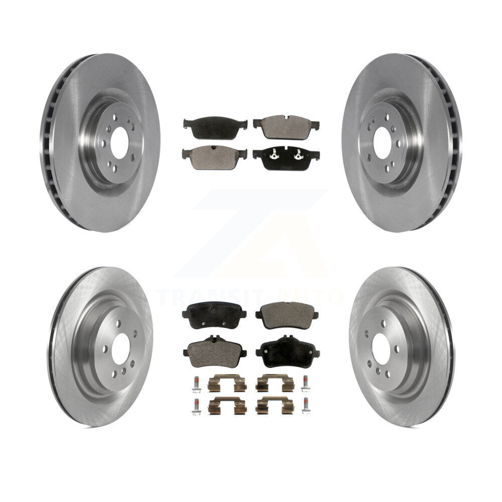 Front Rear Disc Brake Rotors And Ceramic Pads Kit For Mercedes-Benz GL350 GL550 GL450 K8T-105872