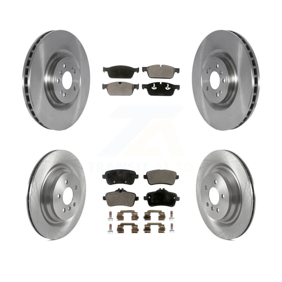Front Rear Disc Brake Rotors And Ceramic Pads Kit For Mercedes-Benz GL350 GL550 GL450 K8T-105872