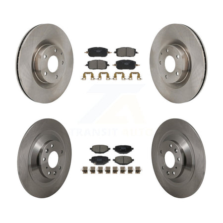 Front Rear Disc Brake Rotors And Ceramic Pads Kit For 2023-2024 Mazda CX-50 K8T-105878