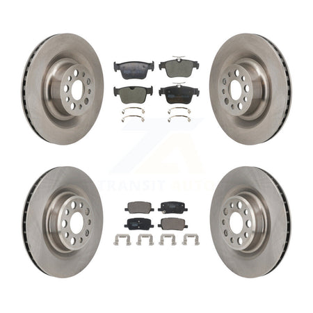 Front Rear Brake Rotors Ceramic Pad Kit For 22-23 Tesla X With Single Piston Caliper K8T-105884
