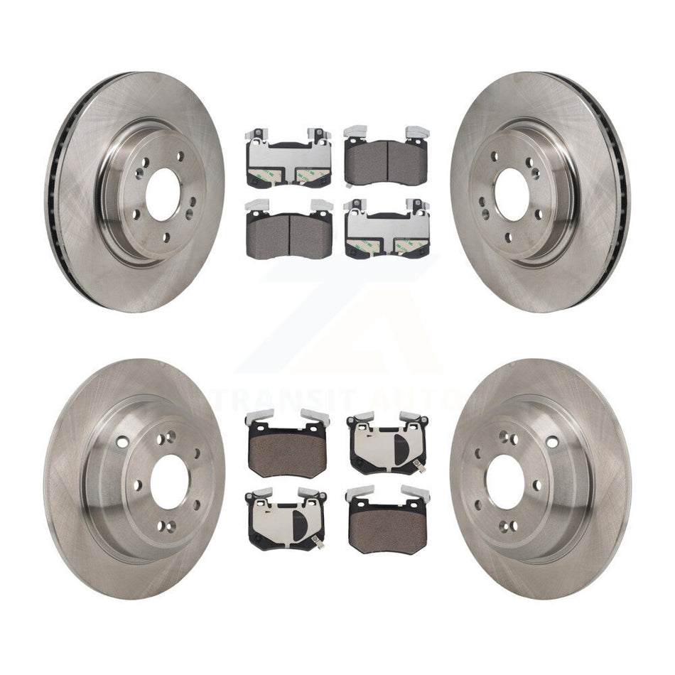 Front Rear Disc Brake Rotors Ceramic Pad Kit For 2023 Genesis G70 2.0L With Brembo Brakes K8T-105911