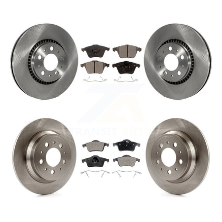 Front Rear Brake Rotor Ceramic Pad Kit For Volvo S60 2.5T With 305mm Diameter K8T-105916