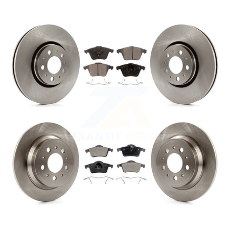Front Rear Brake Rotor Ceramic Pad Kit For Volvo S60 2.5T With 316mm Diameter K8T-105917