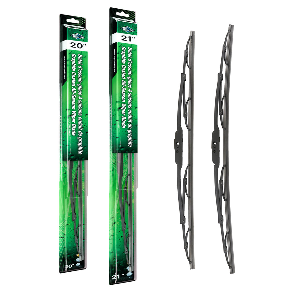 Top Quality OE Replacement All Season 20 & 21 Inch Universal J-Hook Wiper Blades Kit For K90-100145