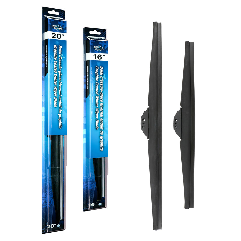 Top Quality Winter 20 & 16 Inch Universal J-Hook Wiper Blades Kit For Ford Aspire Eagle K90-100417