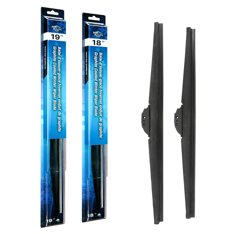 Top Quality Winter 19 & 18 Inch Universal J-Hook Wiper Blades Kit For Nissan Sentra NX K90-100465