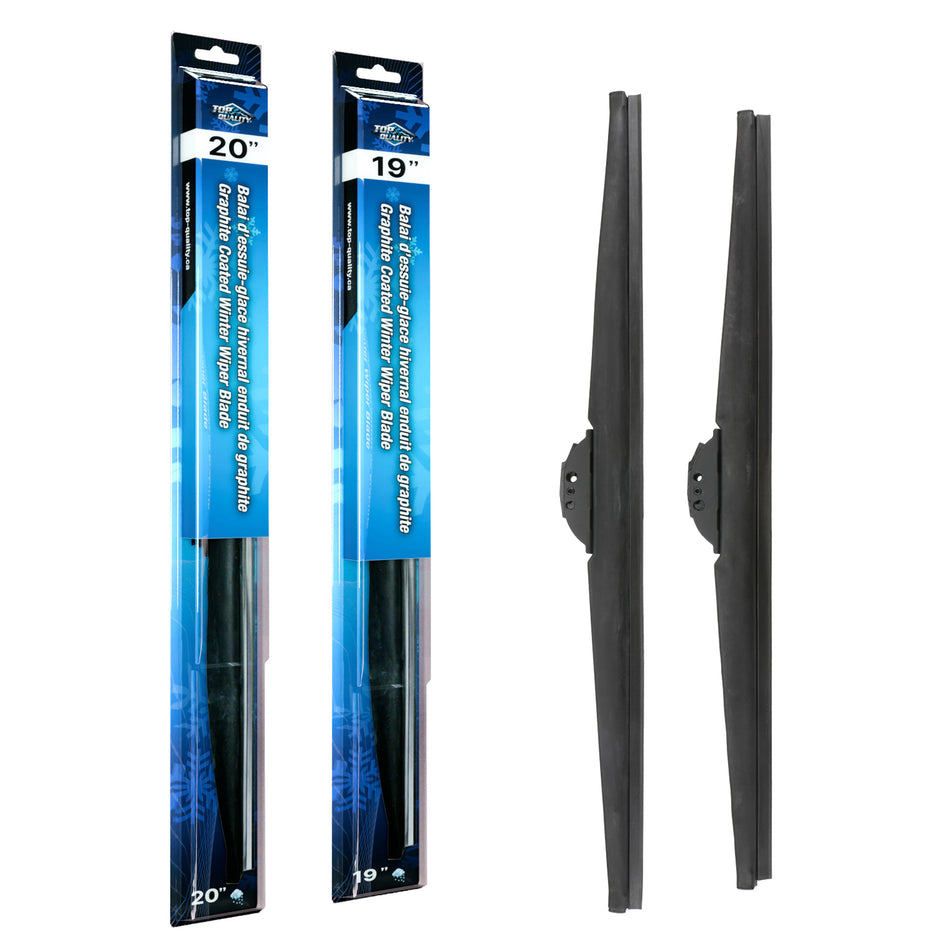 Top Quality Winter 20 & 19 Inch Universal J-Hook Wiper Blades Kit For Honda CR-V Civic NX K90-100488