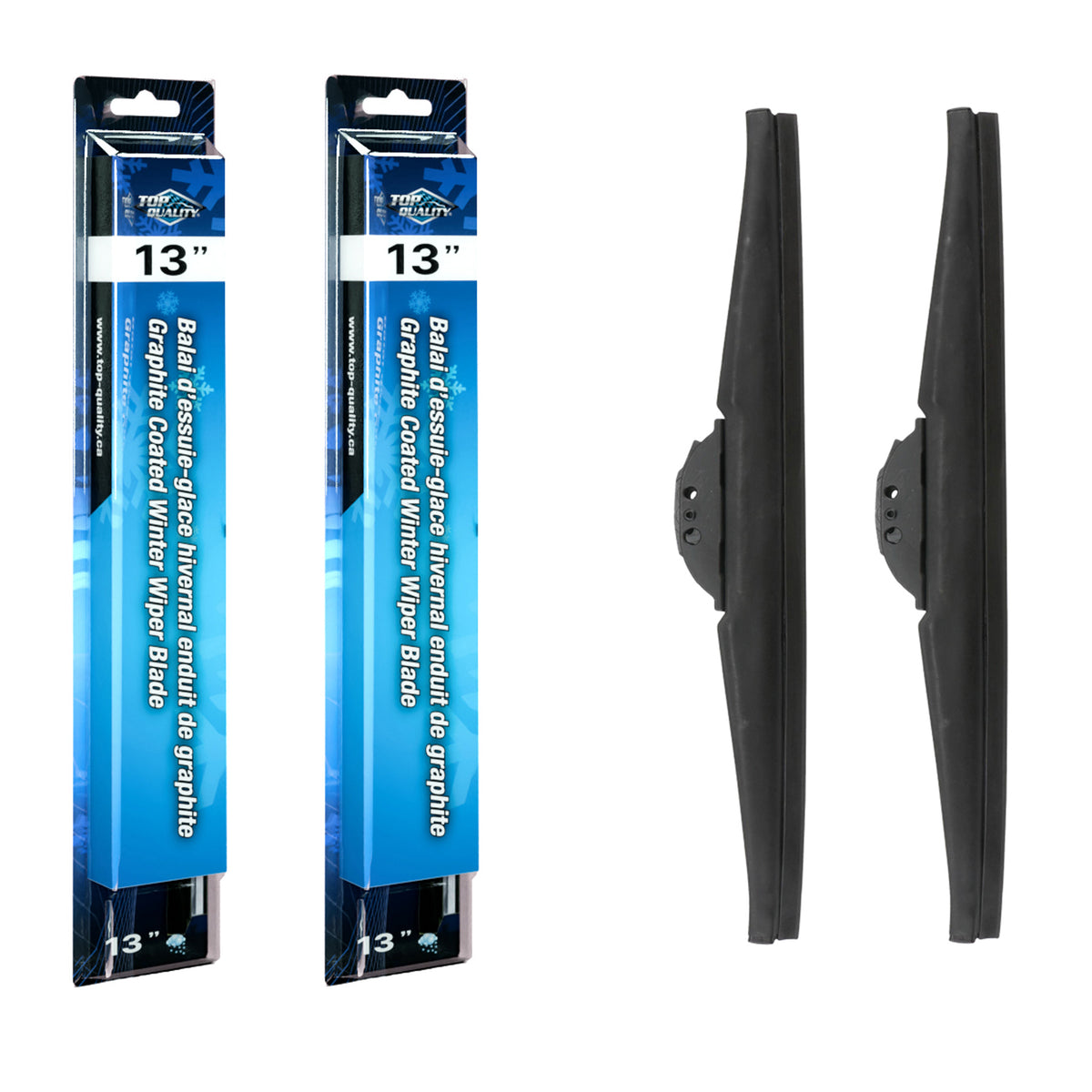 Top Quality Winter 13 Inch Universal J-Hook Wiper Blades Pair For Jeep Wrangler 911 K90-100582