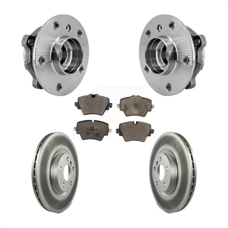 Front Hub Bearing Coat Brake Rotor Pad Kit For BMW X1 Mini Cooper Countryman X2 228i Gran KBB-126268