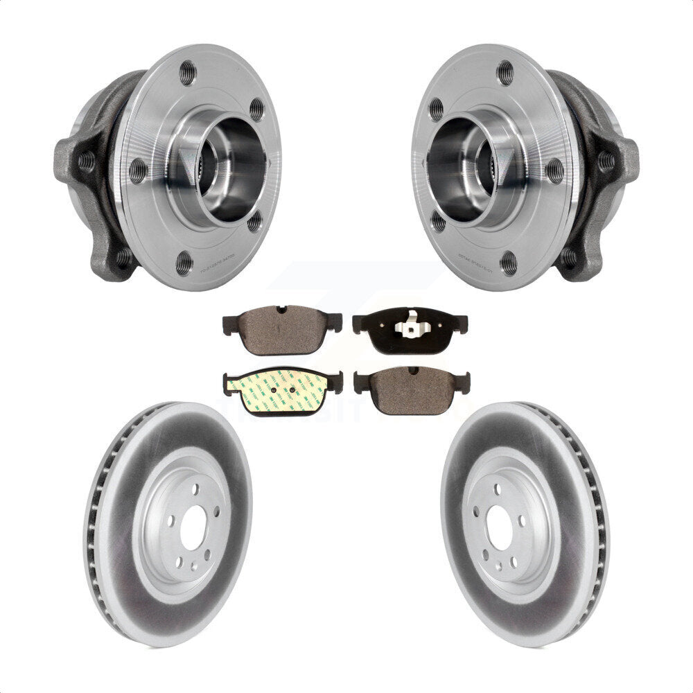 Front Hub Bearing Coat Brake Rotor Pads Kit For Volvo XC60 XC90 S60 XC40 Recharge V60 V90 KBB-127451