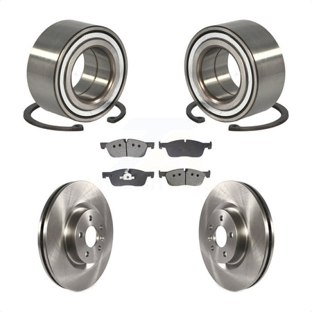 Front Wheel Bearing Disc Brake Rotor Pads Kit For Land Rover Discovery Sport Range Evoque KBB-129177