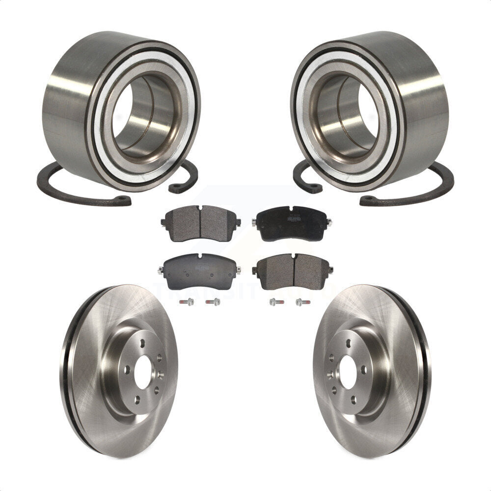 Front Wheel Bearing Brake Rotor Pad Kit For Jaguar E-Pace With 325mm Diameter KBB-129646