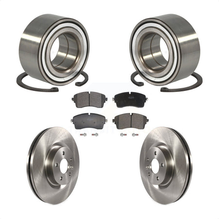 Front Wheel Bearing Brake Rotor Pad Kit For Jaguar E-Pace With 325mm Diameter KBB-129646
