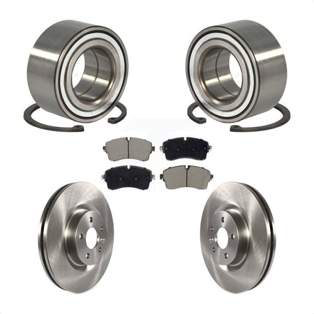 Front Wheel Bearing Brake Rotor Pad Kit For Jaguar E-Pace With 325mm Diameter KBB-129686