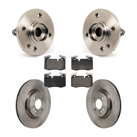 Front Hub Bearing Brake Rotor And Pad Kit For Mini Cooper With 316mm Diameter KBB-130044
