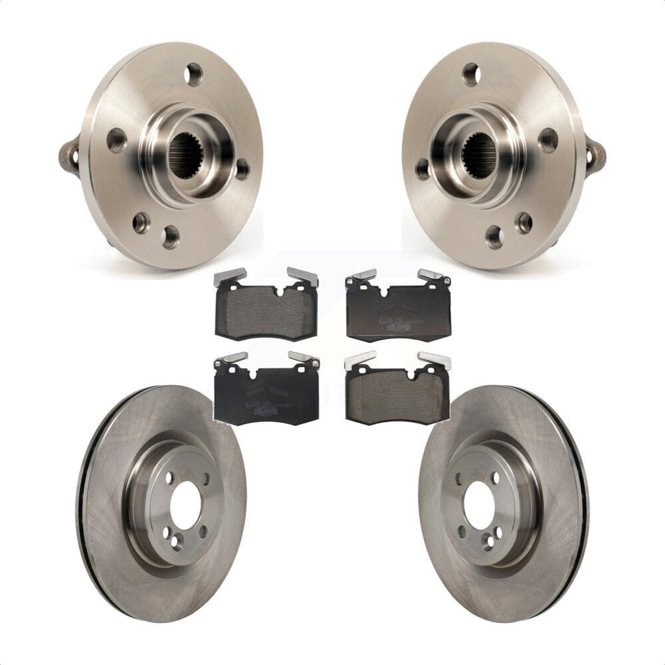 Front Hub Bearing Brake Rotor And Pad Kit For Mini Cooper With 316mm Diameter KBB-130044