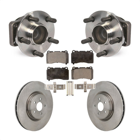 Front Hub Bearing Disc Brake Rotor & Pads Kit For Subaru BRZ Toyota 86 With Brembo Brakes KBB-130135