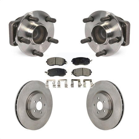 Front Hub Bearing Disc Brake Rotor Pads Kit For 2019 Toyota 86 Base GT With Brembo Brakes KBB-130136