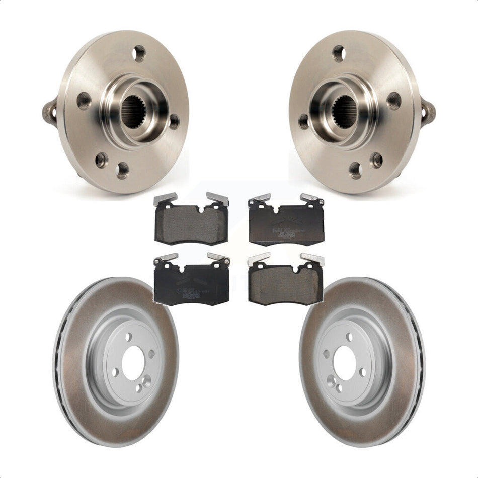 Front Hub Bearing Assembly Coated Disc Brake Rotors And Ceramic Pads Kit For Mini Cooper KBB-130255
