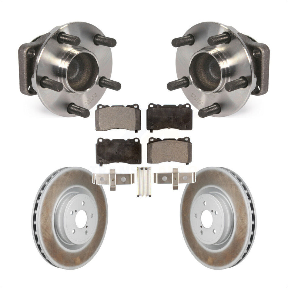 Front Hub Bearing Coated Brake Rotor Pads Kit For Subaru BRZ Toyota 86 With Brembo Brakes KBB-130288