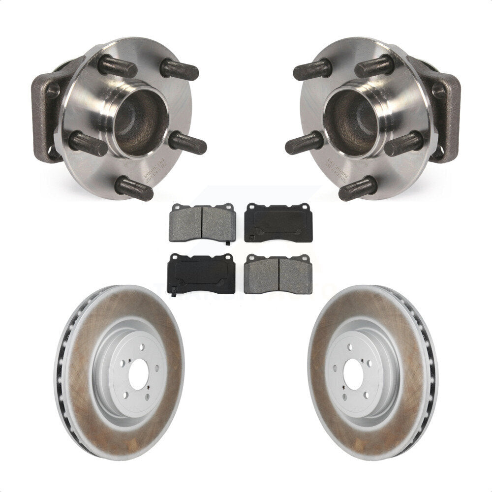 Front Hub Bearing Coated Brake Rotor Pads Kit For Subaru BRZ Toyota 86 With Brembo Brakes KBB-130401