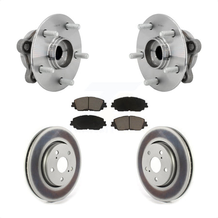 Front Hub Bearing Coat Brake Rotor Pad Kit For Toyota C-HR Vehicles Manufactured In Japan KBB-131652