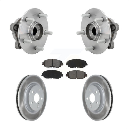 Front Hub Bearing Assembly Coated Brake Rotor Pads Kit For Toyota C-HR Lexus UX250h UX200 KBB-131950