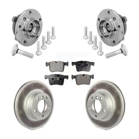 Front Hub Bearing Coat Brake Rotor Pads Kit For BMW 330i xDrive 230i 430i Gran Coupe 320i KBB-133085