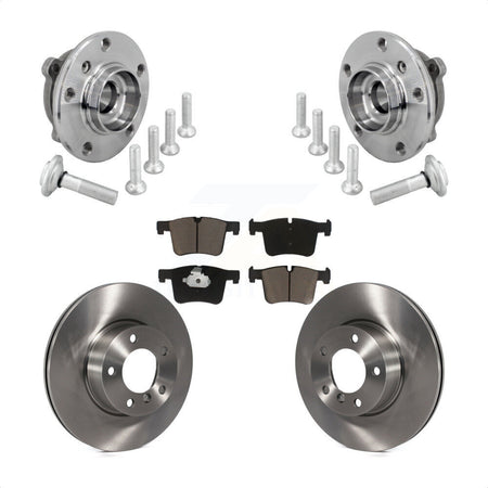 Front Hub Bearing Brake Rotor Pads Kit For BMW 330i xDrive 230i 430i Gran Coupe 320i 328d KBB-133385