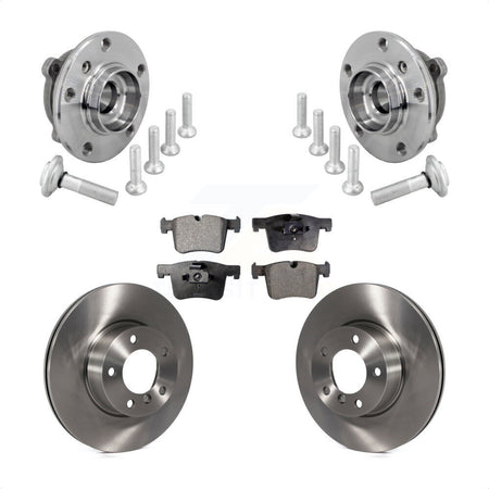 Front Hub Bearing Brake Rotor Pads Kit For BMW 330i xDrive 230i 430i Gran Coupe 320i 328d KBB-133422