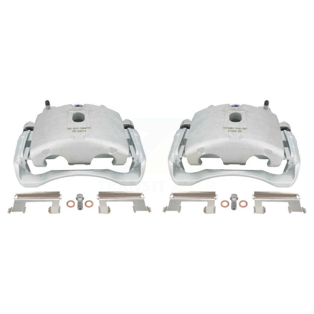 Front Disc Brake Caliper Left Right Side Kit For Chevrolet Silverado 2500 HD GMC Express 3500 Cadillac Sierra DeVille Savana DTS Hummer H2 Classic 1500 Suburban Yukon XL Avalanche KBC-100003 by CMX