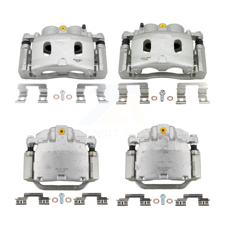 Front Rear Brake Caliper Kit For Chevrolet GMC Silverado 1500 Sierra Avalanche Cadillac KBC-100011
