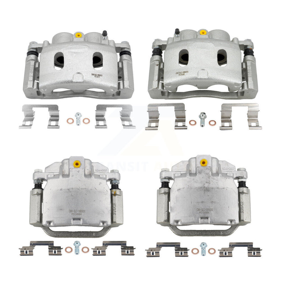 Front Rear Brake Caliper Kit For Chevrolet GMC Silverado 1500 Sierra Avalanche Cadillac KBC-100011