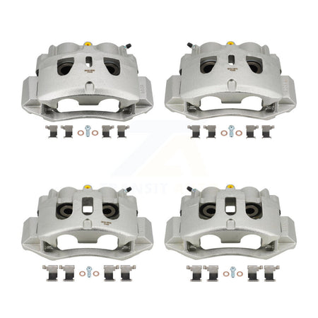 Front Rear Brake Caliper Kit For GMC Chevrolet Sierra 2500 HD Silverado 3500 Suburban KBC-100012