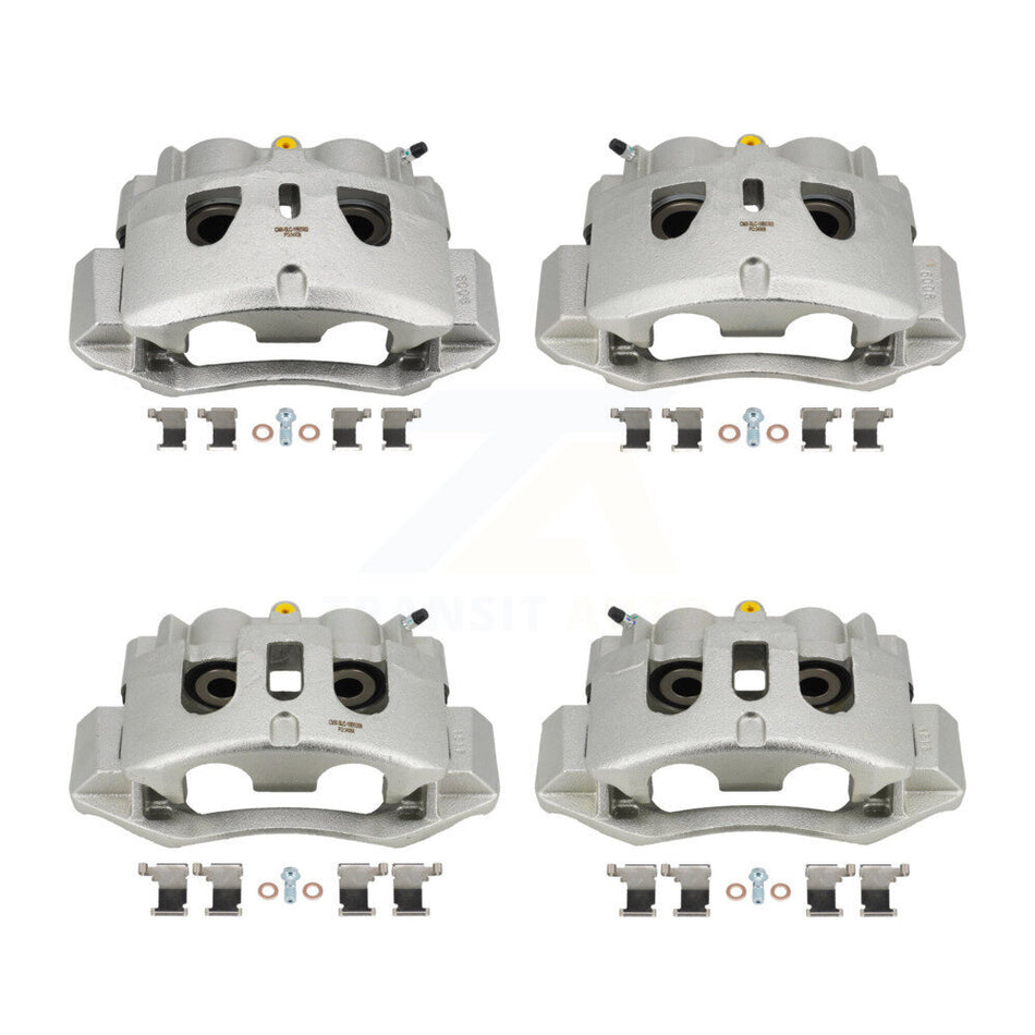 Front Rear Brake Caliper Kit For GMC Chevrolet Sierra 2500 HD Silverado 3500 Suburban KBC-100012