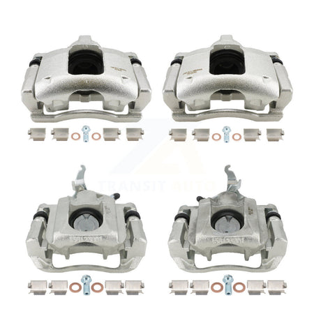 Front Rear Brake Caliper Left Right Driver Passenger Side Kit For 2009-2011 Dodge Journey KBC-100017