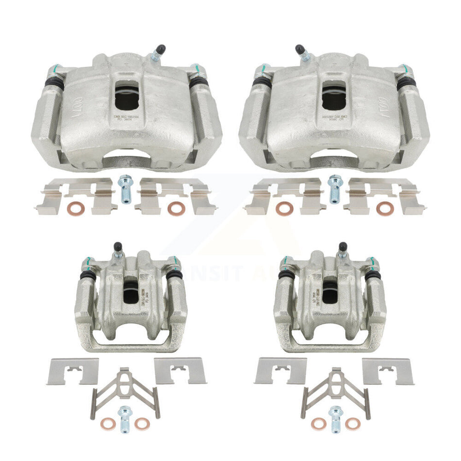 Front Rear Disc Brake Caliper Assembly Left Right Side (Driver Passenger) Kit For Acura TL CL KBC-100030 by CMX