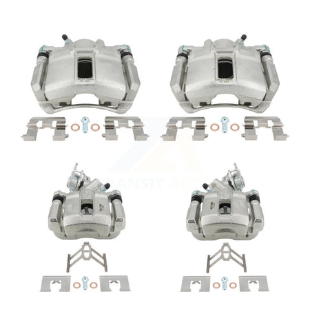 Front Rear Disc Brake Caliper Left Right Side (Driver Passenger) Kit For Honda Accord KBC-100033