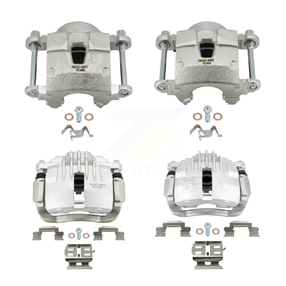 Front Rear Brake Caliper Left Right Driver Passenger Kit For Chevrolet S10 GMC Sonoma RWD KBC-100040
