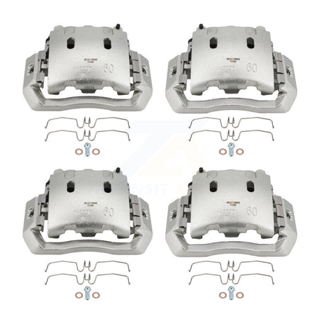 Front Rear Disc Brake Caliper Kit For Ford F-450 Super Duty F-550 International LCF CF500 KBC-100046