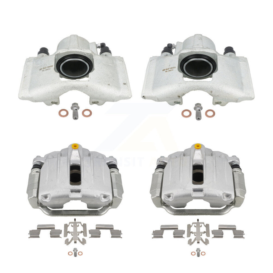 Front Rear Disc Brake Caliper Kit For 1999-2000 Cadillac Escalade With Heavy Duty Brakes KBC-100053