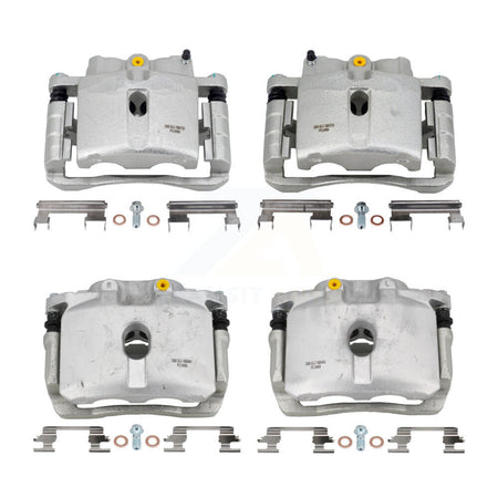 Front Rear Brake Caliper Kit For Chevrolet Avalanche 1500 GMC Yukon Express XL Cadillac KBC-100057