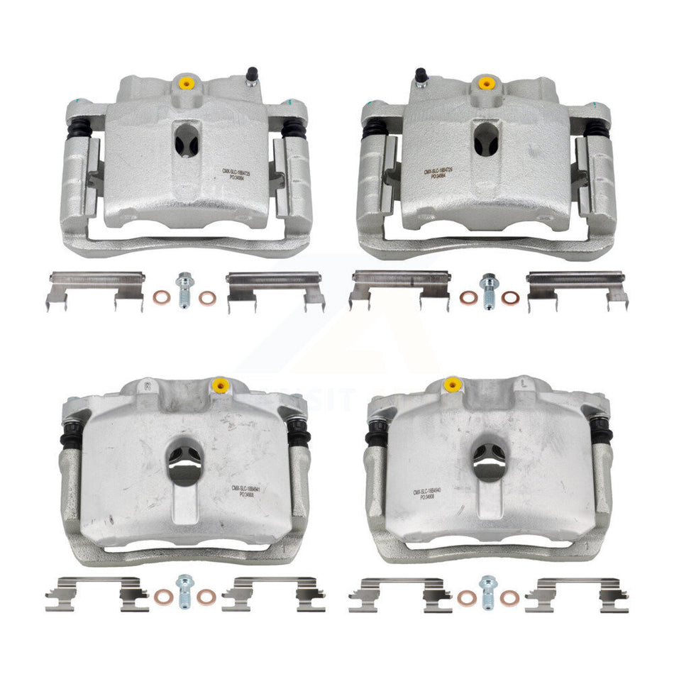 Front Rear Brake Caliper Kit For Chevrolet Avalanche 1500 GMC Yukon Express XL Cadillac KBC-100057