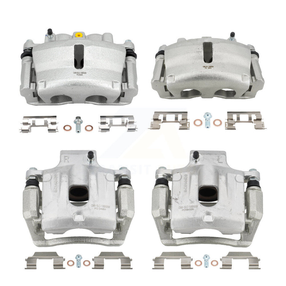 Front Rear Disc Brake Caliper Kit For GMC Acadia Buick Enclave Chevrolet Traverse Saturn KBC-100070