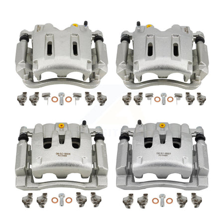 Front Rear Brake Caliper Left Right Side Kit For 2008-2012 Ford F-350 Super Duty F-250 KBC-100071