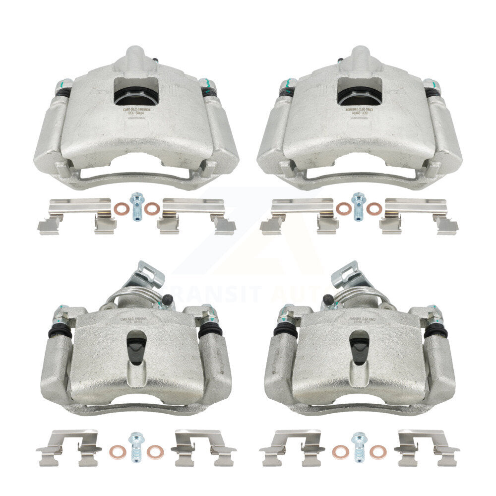 Front Rear Disc Brake Caliper Assembly Left Right Side (Driver Passenger) Kit For Chevrolet Uplander Pontiac Montana Buick Terraza Saturn Relay KBC-100074 by CMX