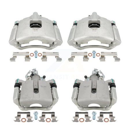 Front Rear Disc Brake Caliper Assembly Left Right Side (Driver Passenger) Kit For Pontiac Grand Prix Buick LaCrosse Allure KBC-100075 by CMX